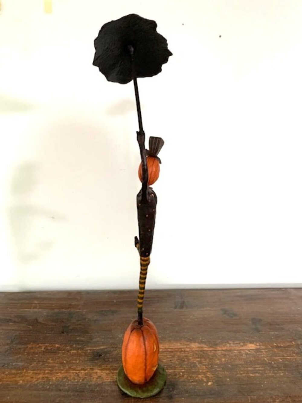 Lang August Moon Dancing Pumpkin Man Halloween Figure Dan Di Paolo 2003 - Picture 5 of 8